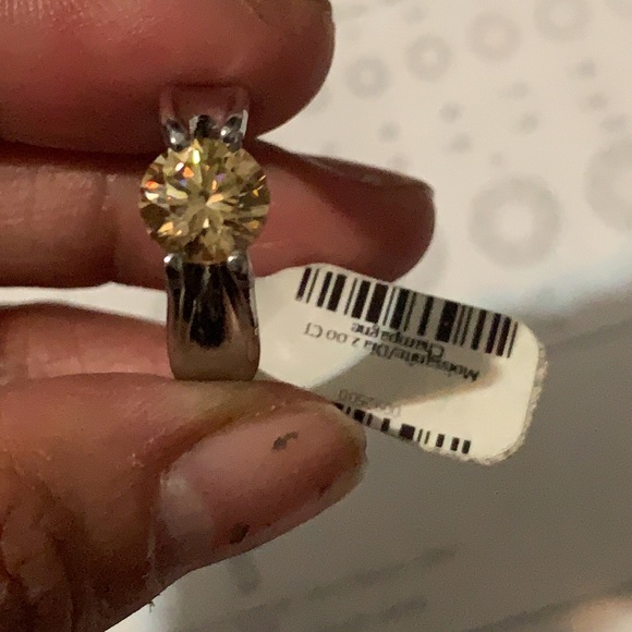 Cannery Moissanite ring 6 - Picture 3 of 7